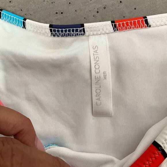 Caroline Constas Rainbow Bikini Botton - Picture 3 of 5